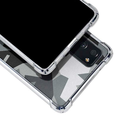 Urban Camouflage Black Galaxy S20 FE Clear Case